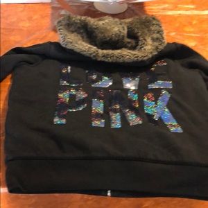 Pink hoodie/jacket